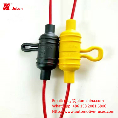 30A-500A Bolt Fuse Holder With One / Two Poles For ANS/MIDI Small Good Automotive Circuit Breaker