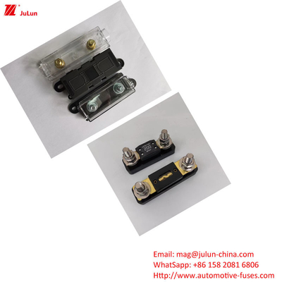 Eu UL Manual Reset Amplifier Circuit Breaker 30A-500A32V Automotive Fuse Holder Plastic/Nylon Housing