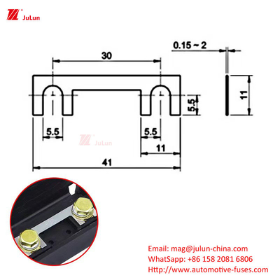 Eu Approved Industrial Automotive Electrical Spare Parts Two Poles Rated Voltage 32V30A-500A