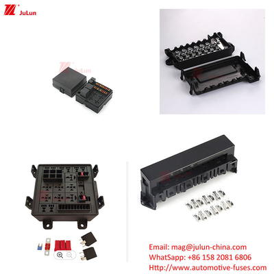 Eu UL 32V 30A-500A Copper Contact Electric Vehicle Manual Reset Circuit Breaker Plastic Housing Plastic / Nylon