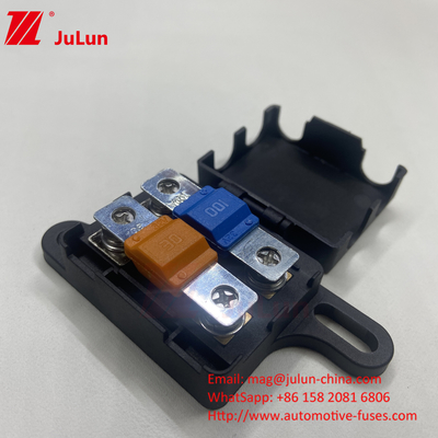 M5 Low Voltage Fuse Holder Stainless Steel Temperature Resistant Silicone Dust Proof