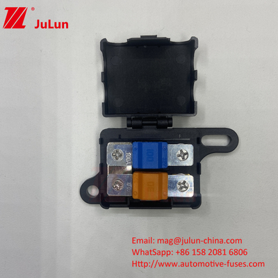 M5 Low Voltage Fuse Holder Stainless Steel Temperature Resistant Silicone Dust Proof