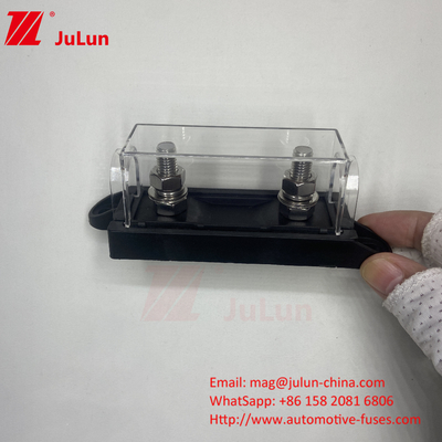 ABS Zinc Alloy Brass 5mm 20mm 20A Fuse Holder For 24VDC 32VDC 72VDC