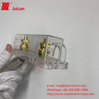 Customizable Logo Low Voltage Fuse Holder With Moisture Temperature Drop Resistance