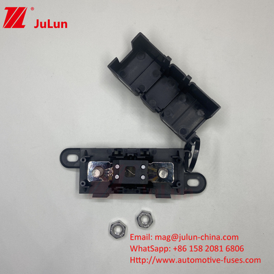 24VDC Temperature Resistant Low Voltage Fuse Holder With Custom Plug In Fuse