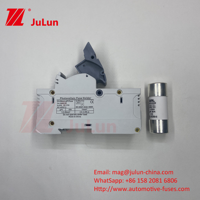 1000V Solar PV Fuse Holder With Fuse DNPVF1-32 14*51mm 1000dc 250 315 350 Solar Pv Fuse 1500v Fuse Conne