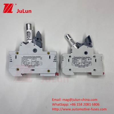 500VDC  Solar Pv Fuse Dc Ceramic Fuse With Holder For Solar Systems 14*51mm 1000DC