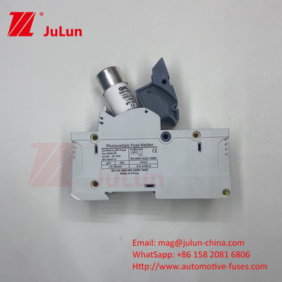 Solar PV Fuse For Photovoltaic Fuse Holder 30 Amp Rt18-32 10x38 Fuse Base Thermal Fuse 16a 220v 10*85mm