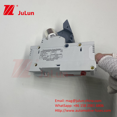 Solar Photovoltaic Inverter with 14x51mm Din Rail Solar Fuse Holder /  Solar Pv Fuse Holder