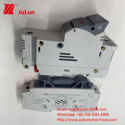 Solar PV Power Fuses For Solar Power System Protection Holder Box Base Fast Blow Ceramic 14x