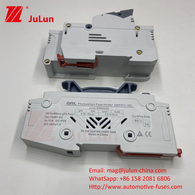 Fuses 10x38 1000v 25a 10*38 2a Fuse Holder For Solar Systems Solar PV Power Fuses For Solar Power System Protection