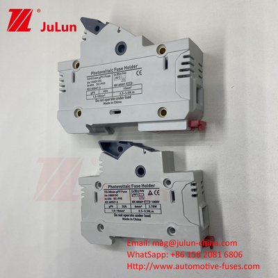 Solar PV Fuse With Silver Fuse Element Material 32A 3P  10*38 1000VDC
