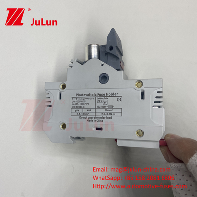 Solar PV Fuse With Copper Fuse Element Material RO17 Fast Blow Ceramic DIN Rail Moun 22x58MM Italweber Fuse 500V