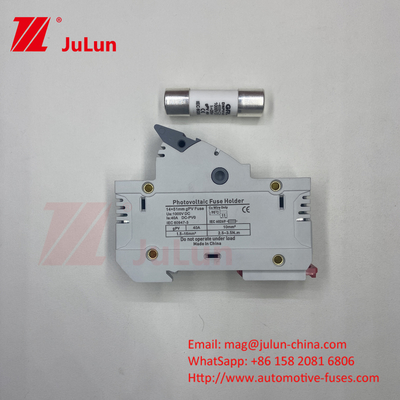 Cylindrical Solar PV Fuse For Solar Photovoltaic Inverter 22*58mm 1000DV   Photovoltaic