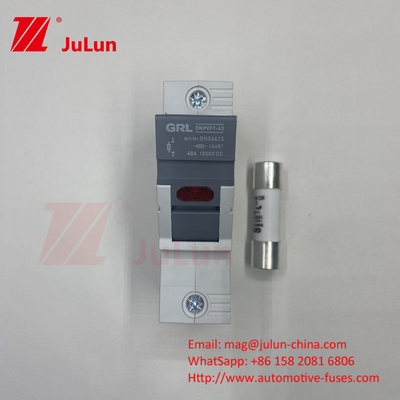 10x38mm Solar PV Fuse for High Voltage Photovoltaic Module Protection