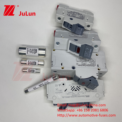 PV-50L Fuse Cylindrical Ceramic Fuses 22*58mm 1000DV   Photovoltaic Low Voltage Solar Fuse Holder