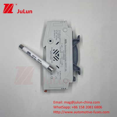 PV-50L Fuse Cylindrical Ceramic Fuses 22*58mm 1000DV   Photovoltaic Low Voltage Solar Fuse Holder