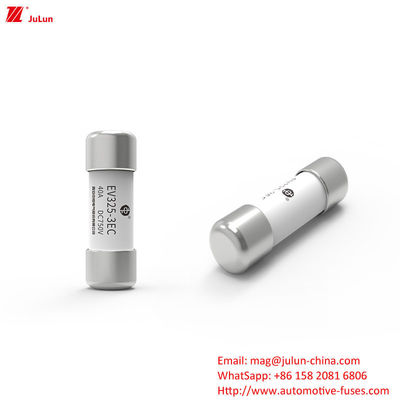 DC 750V 20KA Electric Vehicle Flat Head Tubular Fuse