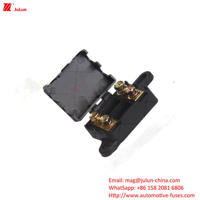 Automotive Fuse Holder Socket Base Connector 30A-500A 32V One Pole Two Poles With Plastic Shell