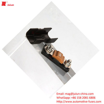 32V Automotive Fuse Holder With 30A-500A Bolt/Bolt Rated Ampere 2-Pole Fuse Block