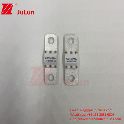 A121601-50A  ASTM 125VDC  Electric Vehicle Electrical Protection Terminal Type Fuse