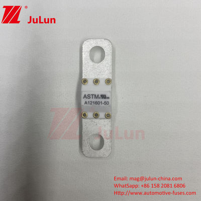 ASTM A121601-80A 125VDC EV Fast Charger / Electric Vehicle Fast Charging  Medium Fusing Bolt Screw Terminal Fuse