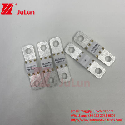 ASTM  A121601-100A 125V Electric Vehicle Charging Fuses 3KA-8KA -40.C To 105.C 63VDC-125VDC