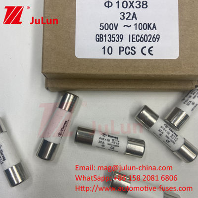 5A AC380V AC800VAC Ceramic Din Rail Solar Fuse Holder High Voltage Solar Fuse