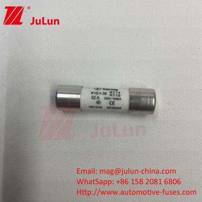 7A 10*38mm AC380V AC500V AC690V AC800V Ceramic Solar Pv Fuse For Photovoltaic Systems