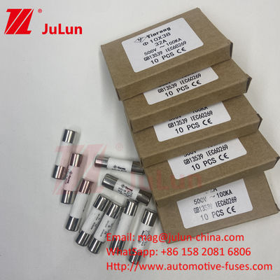 32A 10*38mm 15A 690VDC 1000VDC Panel Mount Solar PV Fuse For Robust PV String Protection
