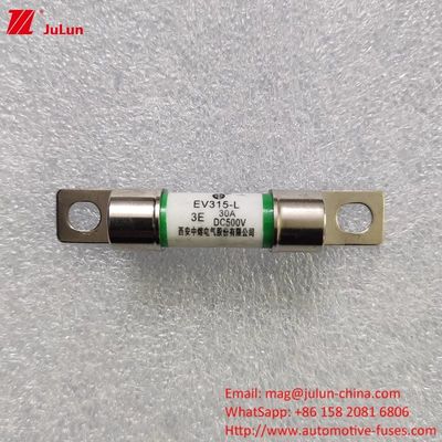 EV315 Series  Medium Electric Vehicle Screw Fuses 10-60A 500V 20kA Breaking Capacity