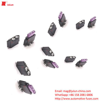 Automobile Fuse Protector 32V 100A Copper Contact One Pole Small Automobile Fuse Holder In Line