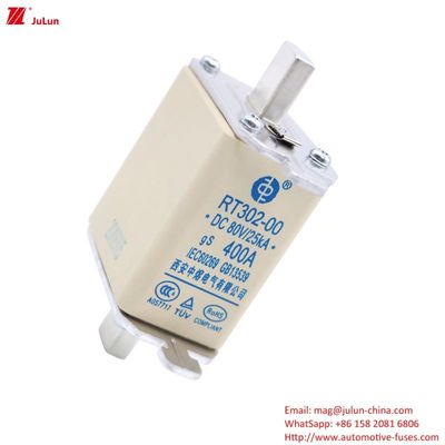 200A Medium Blade Medium Voltage DC Fuse for Electric Vehicle Charging
