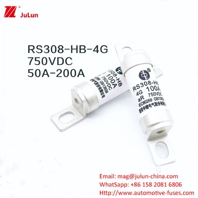 Ev Charger Adapter RS308-HB4G Series 32A 63A  100A Mini Fuses For Car