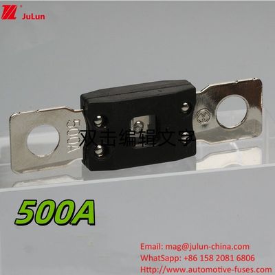 500A Electric Vehicle Protection Fuse for 32V/48V/72V Systems with M8 Screw
