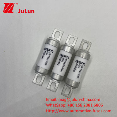 80A 700VDC M6 10kA Breaking Capacity Fuse for DC Electric Car Charging