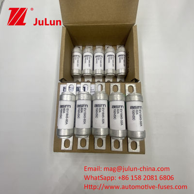35A 5-150A 700VDC 10KA Electric Vehicle Bolt Fuse For DC Fuse