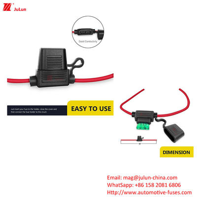 32V 80 Amp Automotive Fuse Holder Car Electronic Circuit Protection