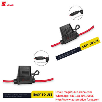 30A-500A Cars Buses Trucks Automotive Mini Fuse Holder