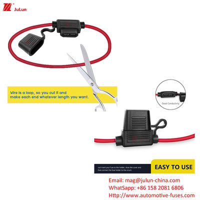 30A-500A Cars Buses Trucks Automotive Mini Fuse Holder