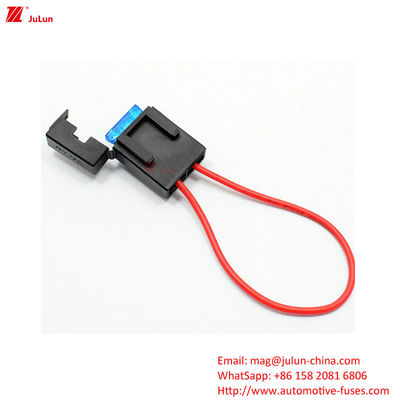 30A-500A Electric Vehicle Fuse Holder Copper Contact Nylon Housing