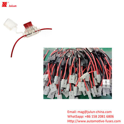 New Energy Electric Vehicle Fuse Holder / Box To Maintain Current 30A-100A For Automotive Marine Electronic Circuit Protection