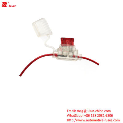 EU UL Standard Automotive Plug In Circuit Breaker Fuse Holder Rated Voltage 32V Current 25A-80A For Electric Vehicle