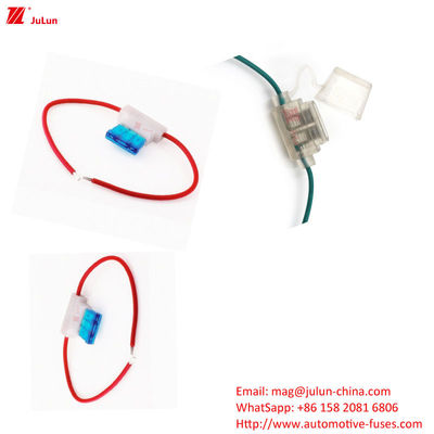 ANS / MIDI Premium Automotive Fuse Holder Plastic / Nylon Housing Single Pole Automotive Parts High Reliability