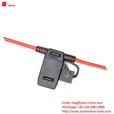 Compact Automotive Electrical Circuit Protection Copper Contact Fuse Holder