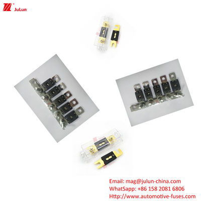 EU UL Standard Bipolar Circuit Breaker Plastic/Nylon Shell Fuse Holder For New Energy Vehicles/Buses/Ships Electronic Circuit Protection