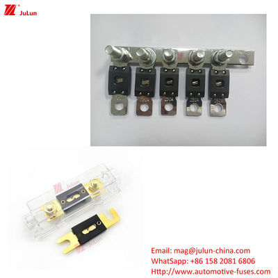 EU UL Standard Bipolar Circuit Breaker Plastic/Nylon Shell Fuse Holder For New Energy Vehicles/Buses/Ships Electronic Circuit Protection