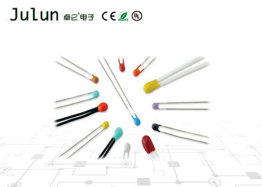 LC Series - Miniature Leaded Epoxy Coating Thermistor 150°C 28 AWG Non-Insulated Lead