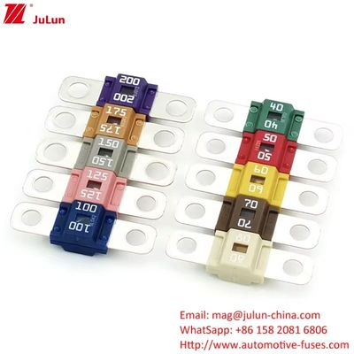 Small Bolt Car Fuse SBFW-L M5 M6  30A-200A  58V