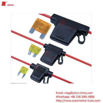 Eu UL Standard Automotive Spare Parts Fuse Holder/Box Plastic/Nylon Housing Material Rated Voltage 32V Automotive/Electric Vehicle/Truck Application Range